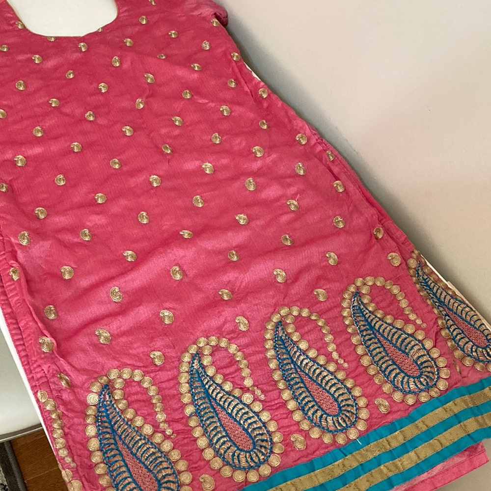 Chanderi silk kurti (Please like only if interested to buy)